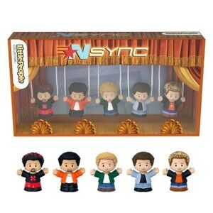 Little People Nsync Collector Set Special Edition Music Band - NEW SEALED